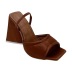 square toe solid color high chunky heel sandals NSGXL117078