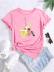 combed cotton juice printing short sleeve T-shirt NSSYD122711