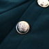 vestido plisado con cinturón y manga larga en color liso NSNXG121096