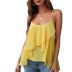 Solid Color Loose large swing Backless Camisole  NSNXG121125