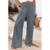 wide-leg cotton linen loose trousers NSSYD122236