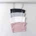 sling short backless tight solid color vest NSXDX121486
