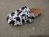 buckle cow pattern printed Canvas slippers NSYBJ121712