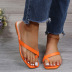 shoes square toe flat slippers NSYBJ121714