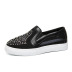 colored diamond hollowed-out mesh slip-on shoes NSYBJ121722