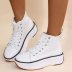 high-top lace-up thick-soled canvas shoes NSYBJ121743