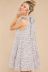 vestido corto sin mangas con hombros descubiertos y estampado floral NSCXY121991