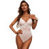 lace tulle see-through backless suspenders tight one-piece underwear NSQMY122001