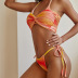 tie-dye gradient color split bikini two-piece swimsuit  NSJHD122054