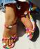 cold sticky candy color thick heel sandals NSYBJ122123