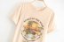 summer sunset coconut tree print T-shirt  NSAM122440
