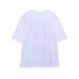 summer ladies print round neck short-sleeved T-shirt NSAM123223