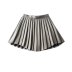 solid color high-waist Pleated Short Skirt  NSAM123228