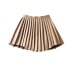 solid color high-waist Pleated Short Skirt  NSAM123228