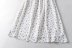 retro floral print slim sling long dress  NSAM123247