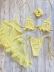 ruffle hanging neck lace-up solid color bikini three-piece set NSCSY123269
