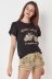Double-sided pattern Printed short sleeve T-Shirt NSLQS123882