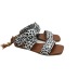 solid color/leopard print tassel casual flat sandals NSHYR123929