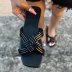 solid color word-neck flat beach Slippers NSHYR123934