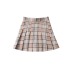 plaid pleated skirt NSXDX117333