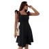 solid color mid-waist backless slip dress NSYSQ117439