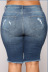 pantalones cortos de mezclilla rasgados de talla grande NSGJW117447