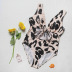 Traje de baño de una pieza con estampado de leopardo con cordones y espalda hueca de talla grande NSVNS117560
