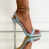 metal chain decorative high-heeled sandals NSSZY117663