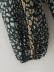 V-neck long sleeve lace-up ruffle leopard print dress NSXFL117709