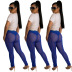 pantalones transparentes de malla de color sólido con bragas NSFFE117768