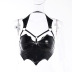 gothic style hollow open back crop top NSGYB117955
