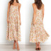 vestido floral suelto de columpio grande con tirantes NSJRM123993