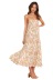 vestido floral suelto de columpio grande con tirantes NSJRM123993