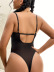see-through embroidery lace one-piece underwear NSSSW124056