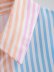 buttons multicolor striped short sleeve slim short shirt NSAM126255
