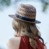 British style leisure woven straw hats NSKJM126282