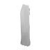 falda larga con abertura delgada arrugada de color liso NSYHC126349