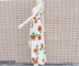 Halter Neck floral Print Irregular Swing Dress NSYHC126400
