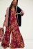 suspender tube top wide-leg floral jumpsuit NSMDF126485