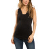 solid color deep V-neck breastfeeding vest maternity clothes NSHYF126495