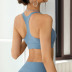 high-strength shock-proof front zipper yoga bra NSRQF127020