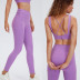 solid color shockproof underwear high waist pants yoga suit NSRQF127032