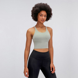 Solid Color Thin Shoulder Straps Cross Yoga Underwear NSDQF127092