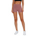 pantalones cortos de yoga cepillados de doble cara elásticos de elevación de cadera de cintura alta NSDQF127112