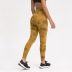high waist buttocks elastic slim-fit yoga pants multicolors NSDQF127113