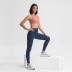 high waist buttocks running tight elastic slim-fit yoga pants multicolors NSDQF127114