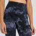 high waist hip lift tie-dye printing yoga shorts NSDQF127115