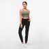 solid color high-waist elastic slim fit yoga pants NSDQF127123