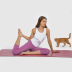 top de yoga sin mangas con tiras de mariposa en color liso NSDQF127136