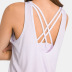 solid color fake two-piece high-strength shock-proof loose yoga vest NSDQF127144